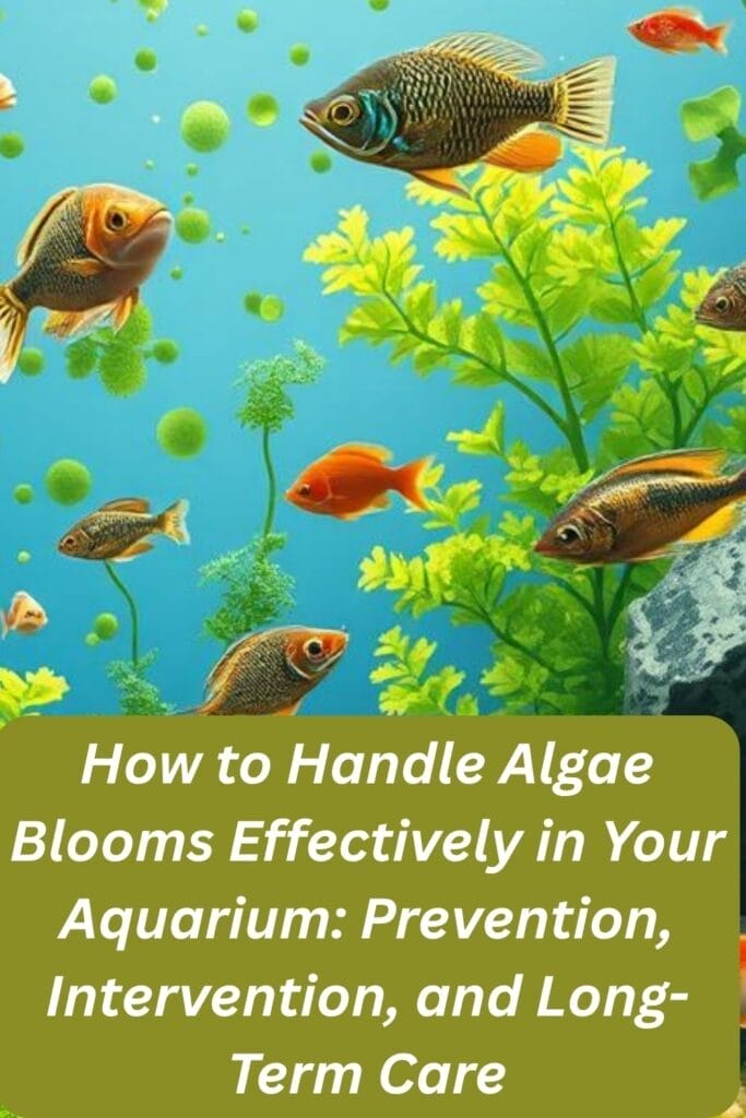 How to Handle Algae Blooms Effectively in Your Aquarium: Prevention, Intervention, and Long-Term Care