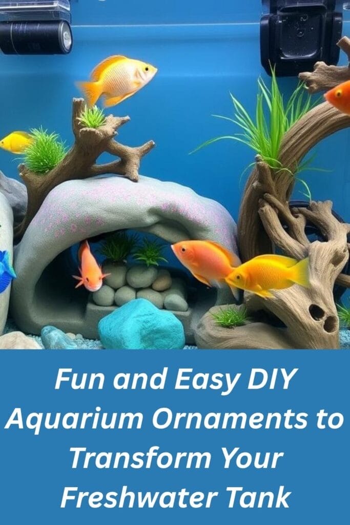 Fun and Easy DIY Aquarium Ornaments to Transform Your Freshwater Tank