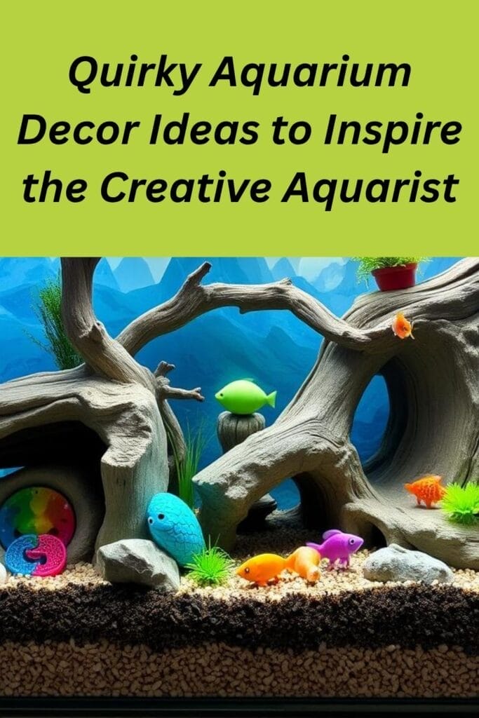 Quirky Aquarium Decor Ideas to Inspire the Creative Aquarist